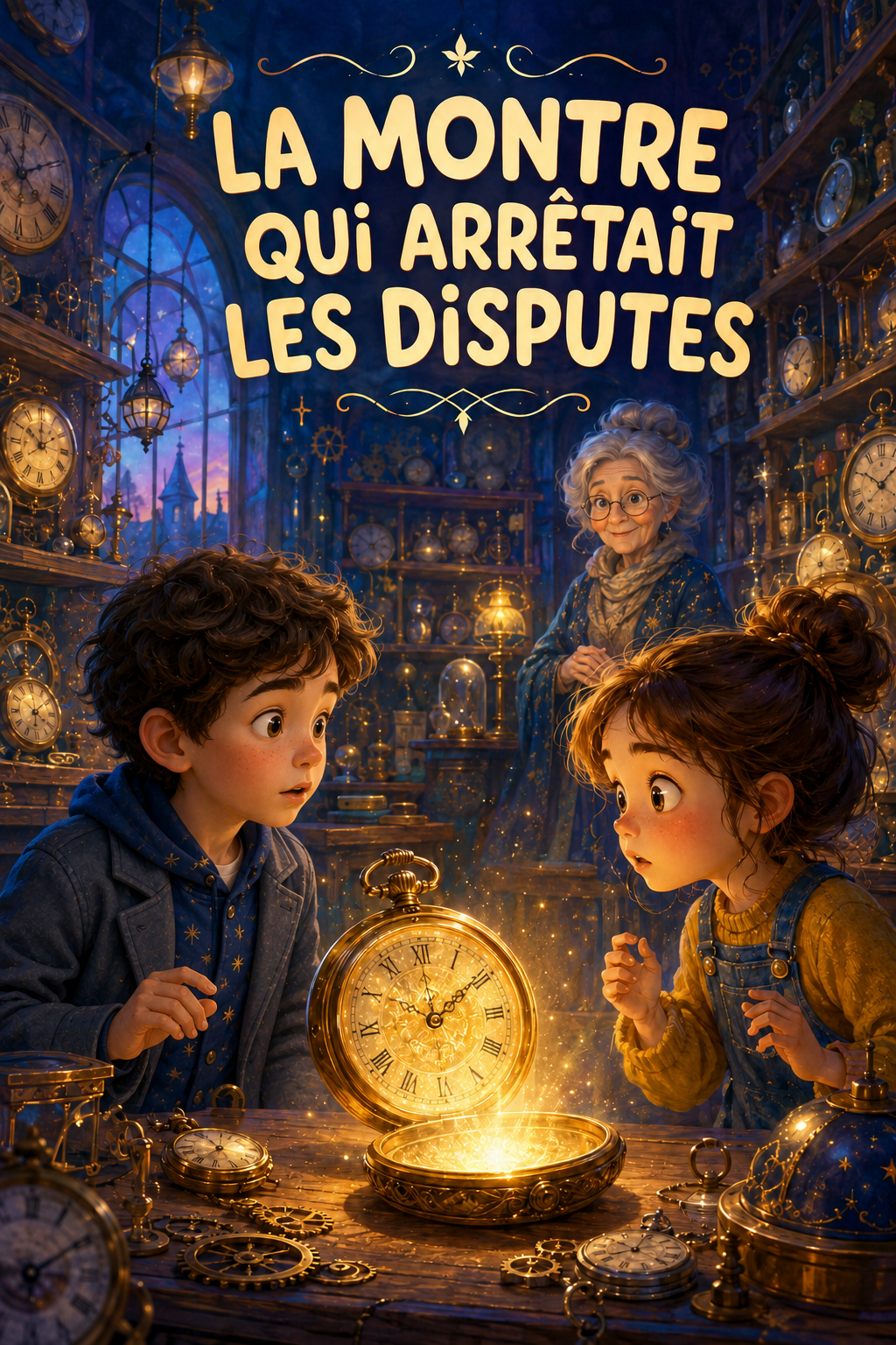 Couverture La montre qui arrêtait les disputes